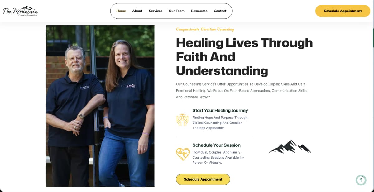 The Mountain Christian Counseling — New Site