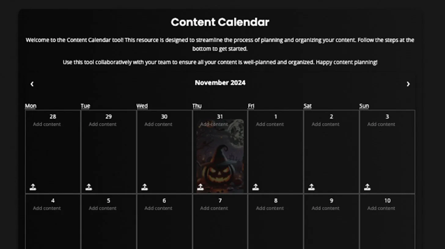 Creating a Content Calendar That Works for 2025