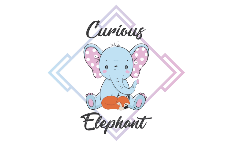 Curious Elephant - A Logo Full of Love and Meaning