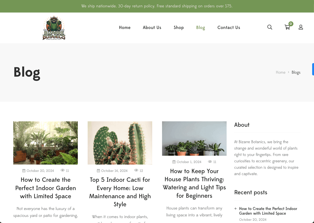 Bizarre Botanics - Brand Build – gallery 13