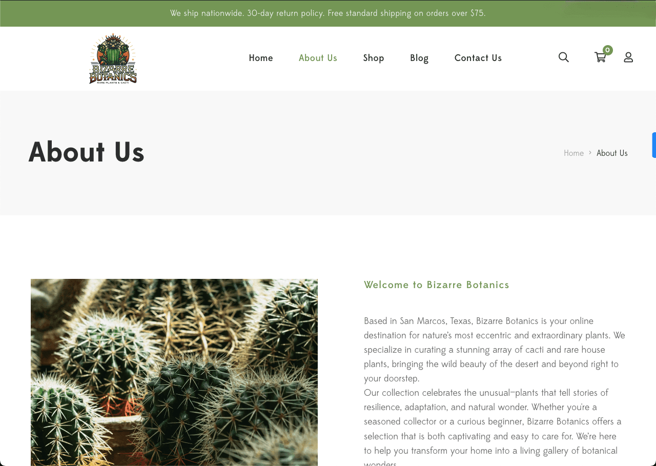 Bizarre Botanics - Brand Build – gallery 9