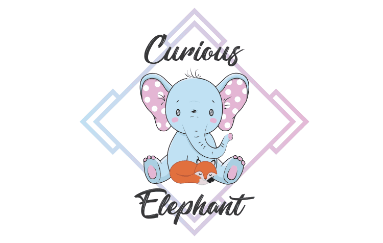 Curious Elephant - A Logo Full of Love and Meaning – gallery 1