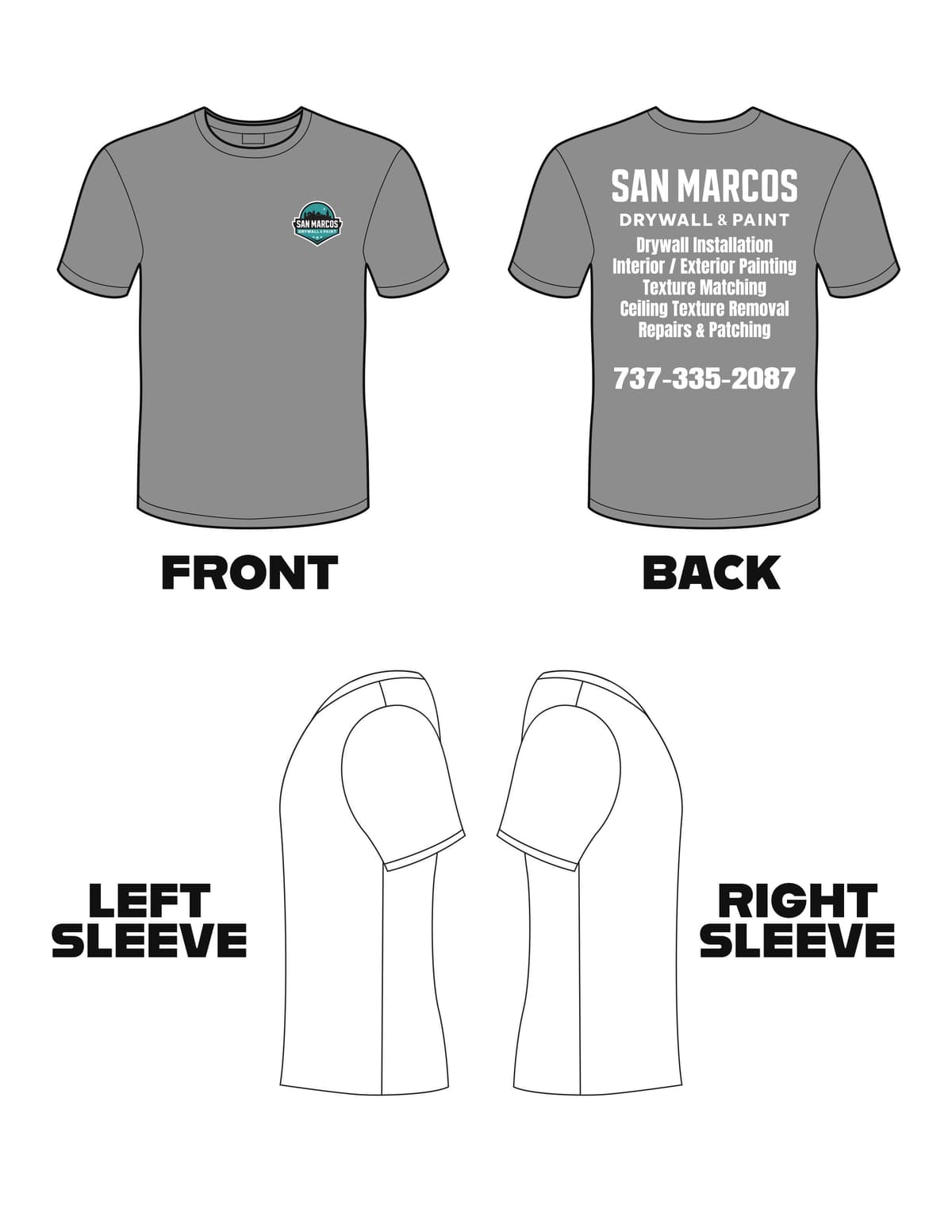 San Marcos Drywall & Paint in the field